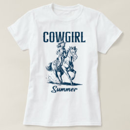 Cowgirl Zomer ontwerp! T-shirt