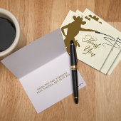 Cowgirl Zweep Bruidsmeisjesfeest Bedankkaart