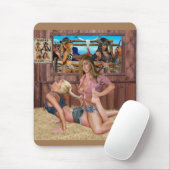 COWGIRLS CATFIGHT WRESTLAND #1 MUISMAT (Met muis)
