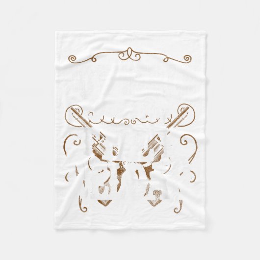 Cowgirls Don't Cry They Reload  Fleece Deken (Voorkant)