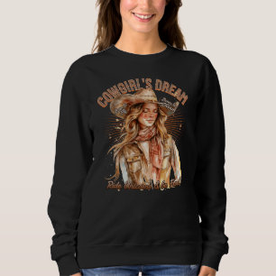 Cowgirl's Dream Ride, Unicorn Lover Gift, Boho T-s Trui