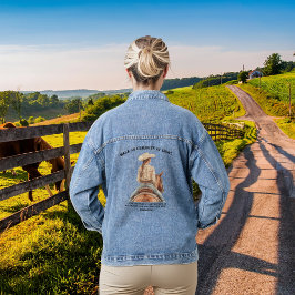 Cowgirl's Inspirerend Jean Jacket