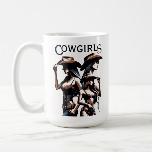 Cowgirls Koffiemok (Links)