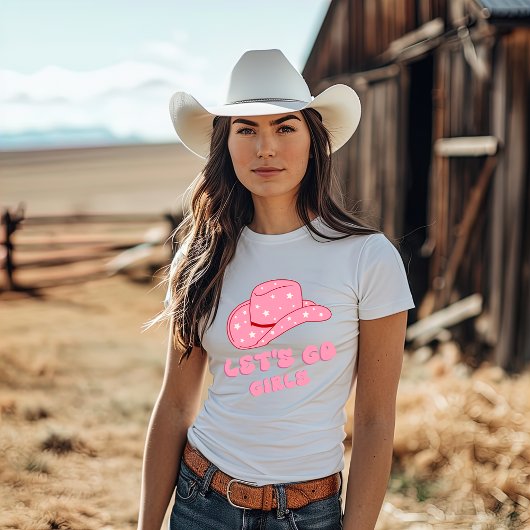 Cowgirls Let's Go Girls T-shirt