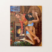 COWGIRLS LOG CABIN PLAY WRESTLING LEGPUZZEL (Verticaal)