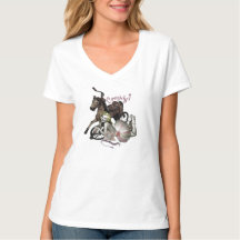 Cowgirly  Cowgirl & Hobby Horse V-Neck