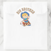 Cowkids Big Brother Ronde Sticker (Tas)