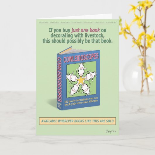 COWLEIDOSCOPES KAART (Gele Bloem)