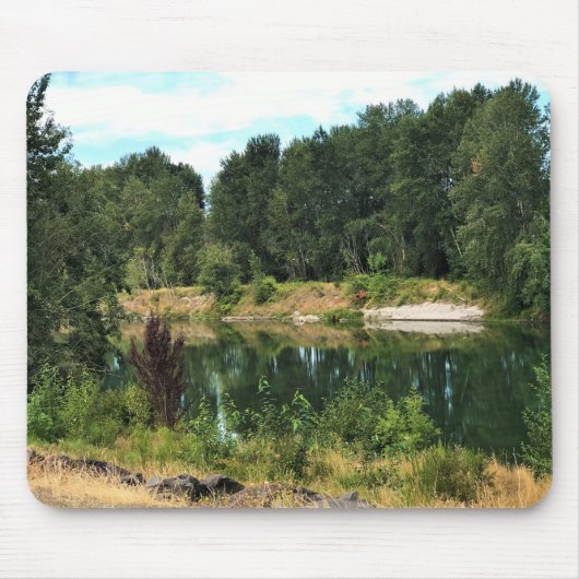 Cowlitz River, Castle Rock, Washington Muismat (Voorkant)