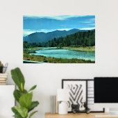 Cowlitz River, Randle, Washington Poster (Thuiskantoor)