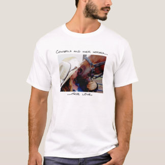 cowmeiden en hun paarden... t-shirt