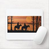 Cowmeiden en paarden muismat (Met muis)