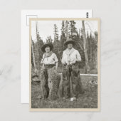  Cowmeiden in de Chaps-foto's van 1920 Briefkaart (Voorkant / Achterkant)