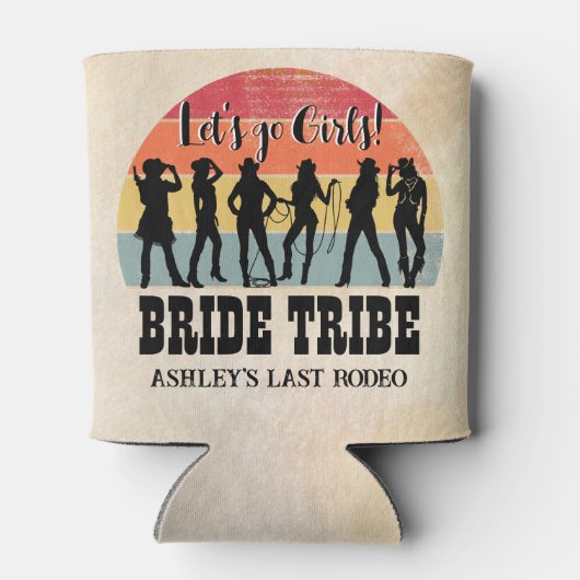 Cowmeiden laten meisjes  weekend weg blikjeskoeler (Achterkant)