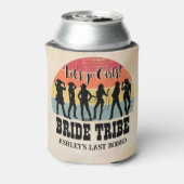 Cowmeiden laten meisjes  weekend weg blikjeskoeler (Blikje Achterkant)