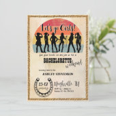 Cowmeiden laten meisjes  weekend weg kaart (Staand voorkant)