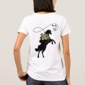 Cowmeiden laten Ride T-shirt (Achterkant)