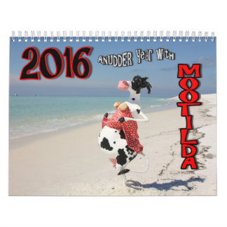 COWmical look at 2016 AnUDDER Year with Mootilda Kalender