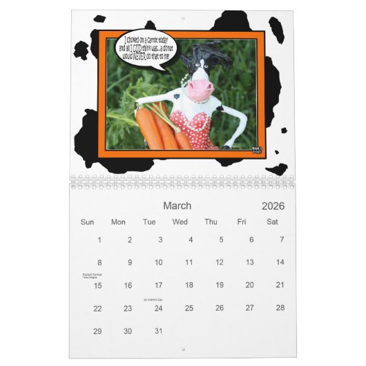COWmical look at 2016 AnUDDER Year with Mootilda Kalender (Mar 2026)