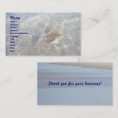 Cownose Stingray OBX Series Visitekaartje (Voorkant / Achterkant)