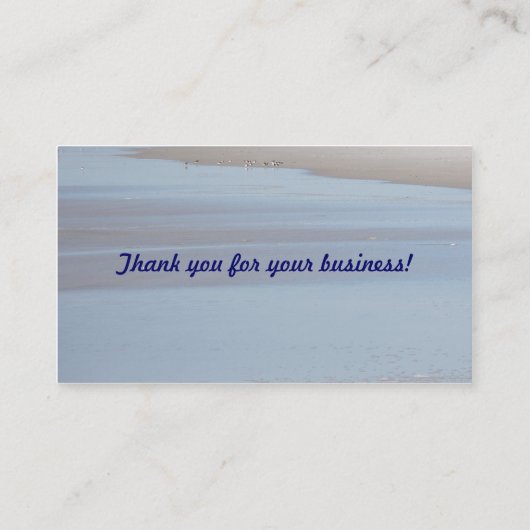 Cownose Stingray OBX Series Visitekaartje (Achterkant)