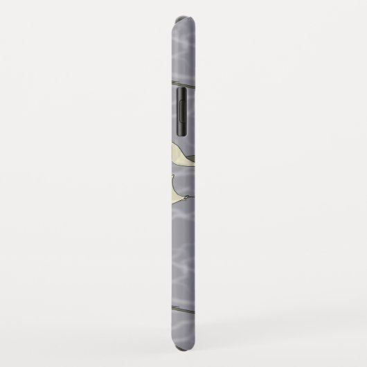 Cownose Stingray Ocean Pattern Case-Mate iPhone Case (Achterkant/rechts)