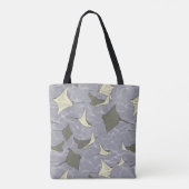Cownose Stingray Ocean Pattern Tote Bag (Achterkant)