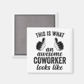 Coworker Birthday Employee Farewell Goodbye Going  Magneet (Voorkant / Achterkant)