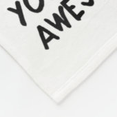 Coworker Leaving, Quitting Going Away, Job Change, Fleece Deken (Hoek)