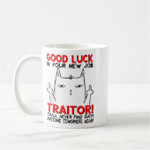 Coworker Leaving, Quitting Going Away, Job Change, Koffiemok (Links)