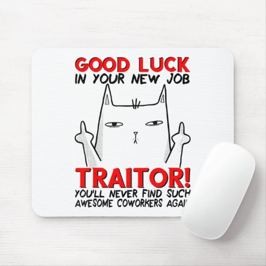 Coworker Leaving, Quitting Going Away, Job Change, Muismat (Met muis)