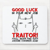 Coworker Leaving, Quitting Going Away, Job Change, Muismat (Voorkant)