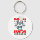 Coworker Leaving, Quitting Going Away, Job Change; Sleutelhanger (Voorkant)