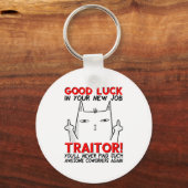 Coworker Leaving, Quitting Going Away, Job Change, Sleutelhanger (Voorkant)