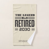 Coworker Retirement Legend heeft gepensioneerd per Handdoek (Handdoek)