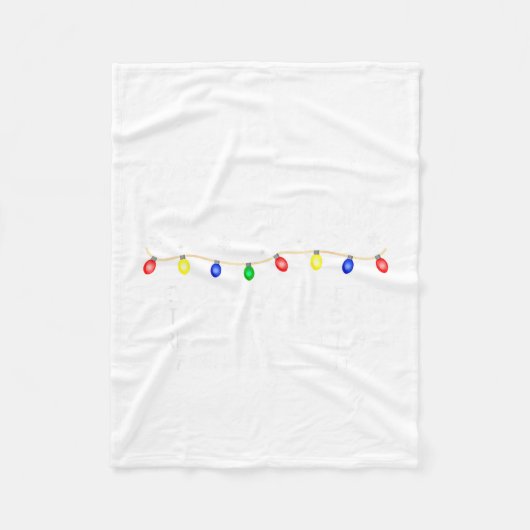 Coworkers Are Like Christmas Lights Funny Coworker Fleece Deken (Voorkant)