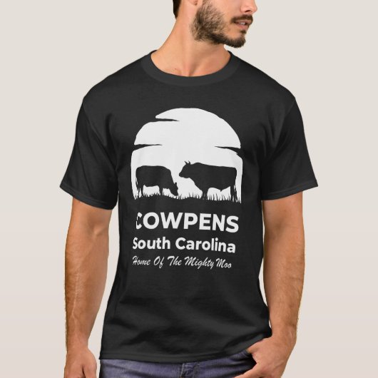 Cowpens SC South Carolina Mighty Moo Festival 2 T-shirt (Voorkant)