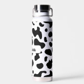 cowprint motief waterfles (Achterkant)