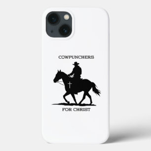Cowpunchers voor Christus telefoonhoesje Case-Mate iPhone Case