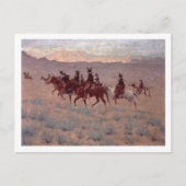 Cowpunchers (w/c op papier) briefkaart (Voorkant)