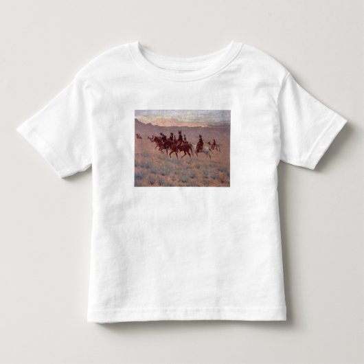 Cowpunchers (w/c op papier) kinder shirts (Voorkant)