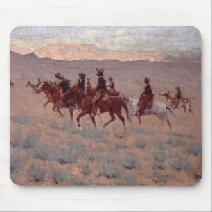 Cowpunchers (w/c op papier) muismat