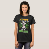 Cows are my lucky charms farmer t-shirt (Voorkant volledig)