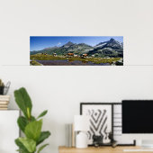 Cows In The Mountains Poster (Thuiskantoor)