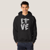 Cows love  animal cow  dairy farmers hoodie (Voorkant volledig)