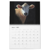 COWS: Oorspronkelijk werk van diverse koeien Kalender (Mar 2027)