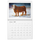 COWS: Oorspronkelijk werk van diverse koeien Kalender (Jan 2027)