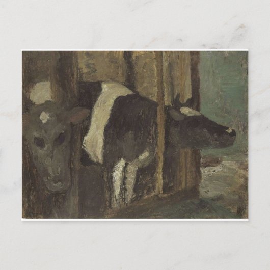 Cowshed van Paula Modersohn-Becker Briefkaart (Voorkant)