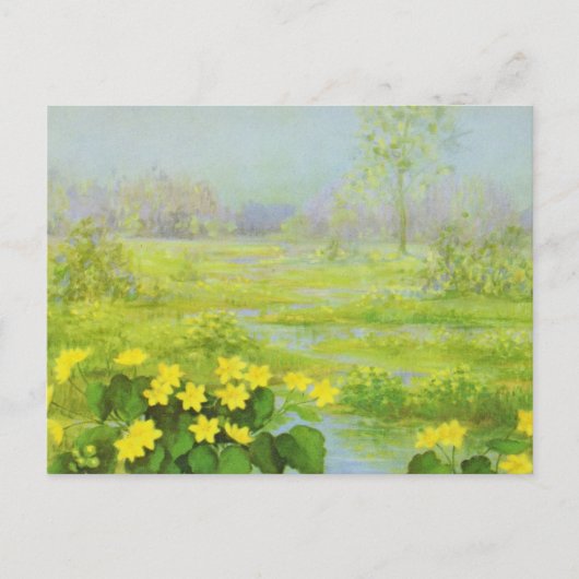 Cowslip door Cargill, 1937 Briefkaart (Voorkant)