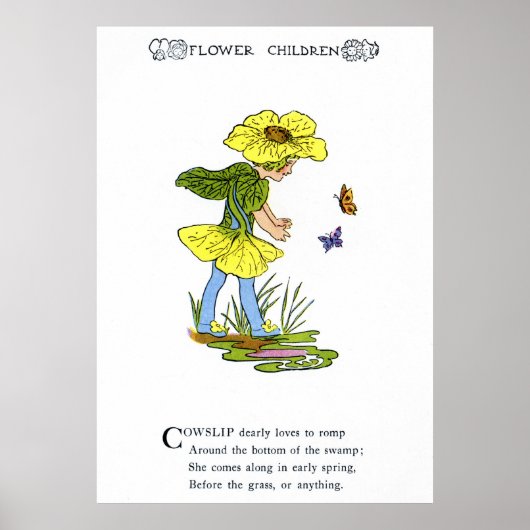 Cowslip Poster (Voorkant)